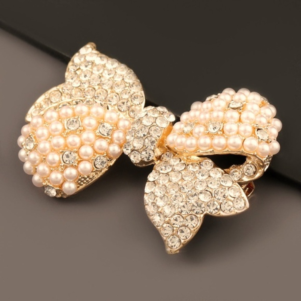 🌻 Classy Bow Brooch/ Pendant